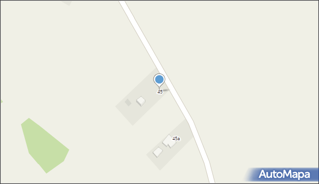 Klęcino, Klęcino, 45, mapa Klęcino