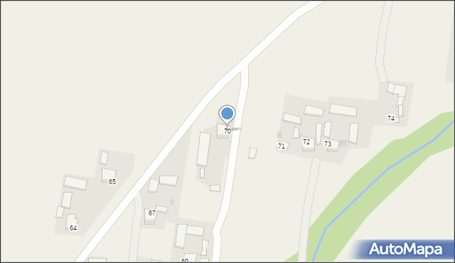 Kleczanów, Kleczanów, 70, mapa Kleczanów