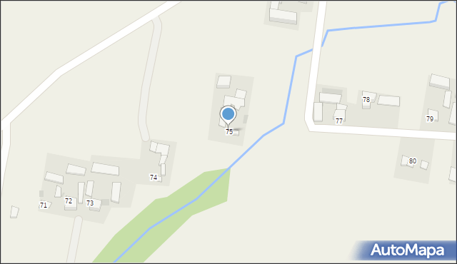 Kleczanów, Kleczanów, 75, mapa Kleczanów