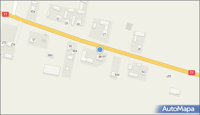 Kleczanów, Kleczanów, 95, mapa Kleczanów