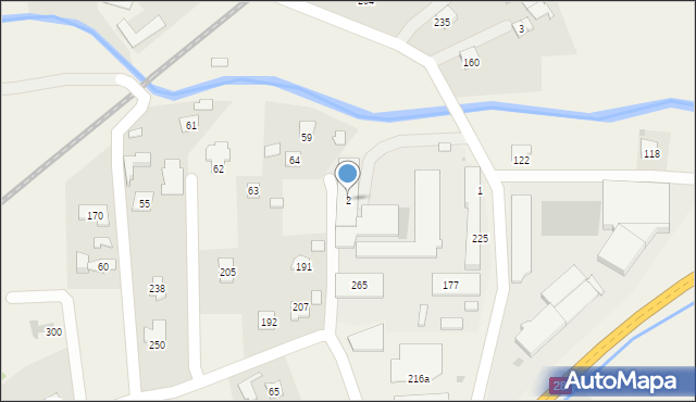 Klęczany, Klęczany, 2, mapa Klęczany