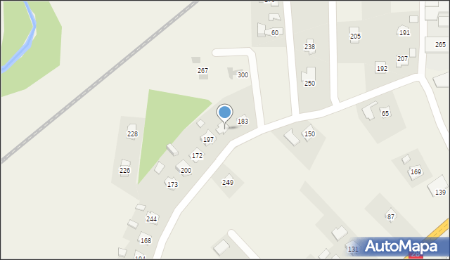 Klęczany, Klęczany, 299, mapa Klęczany