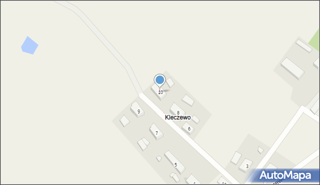 Kleczewo, Kleczewo, 10, mapa Kleczewo