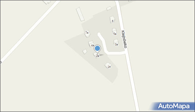 Klejnówko, Klejnówko, 2a, mapa Klejnówko