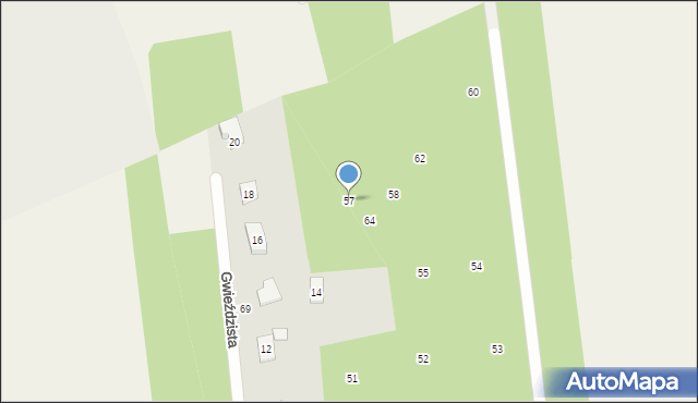 Klęk, Klęk, 57, mapa Klęk