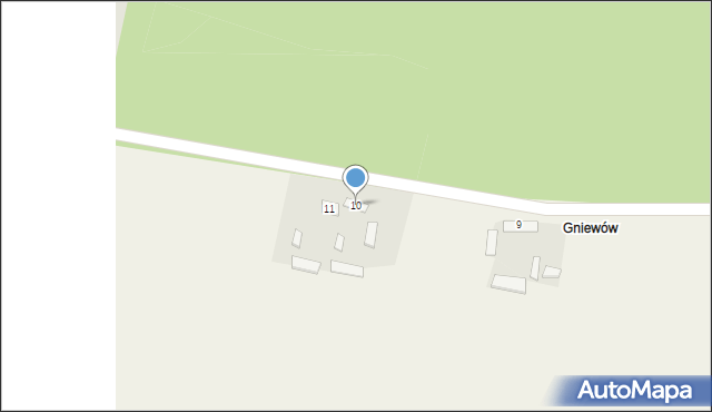 Klemencice, Klemencice, 10, mapa Klemencice