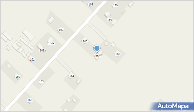 Klementowice, Klementowice, 165A, mapa Klementowice