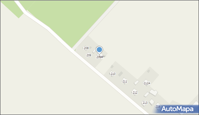 Klementowice, Klementowice, 209A, mapa Klementowice