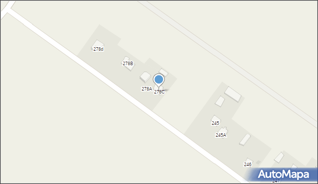 Klementowice, Klementowice, 278C, mapa Klementowice