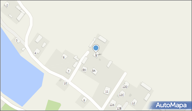 Klementowice, Klementowice, 8, mapa Klementowice