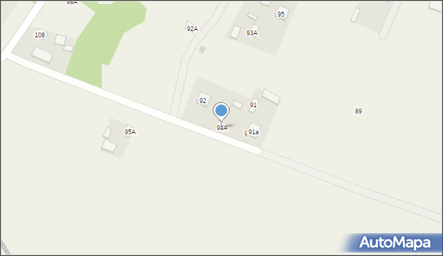 Klementowice, Klementowice, 94A, mapa Klementowice