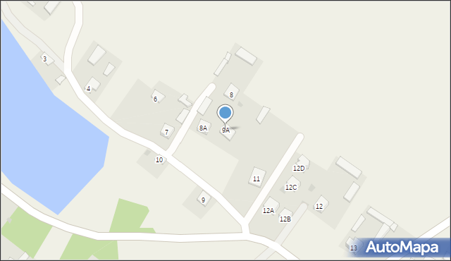 Klementowice, Klementowice, 9A, mapa Klementowice