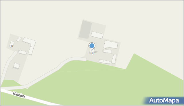 Klenkor, Klenkor, 6, mapa Klenkor