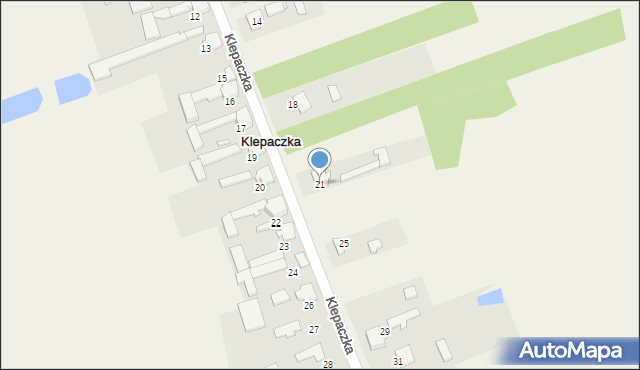 Klepaczka, Klepaczka, 21, mapa Klepaczka