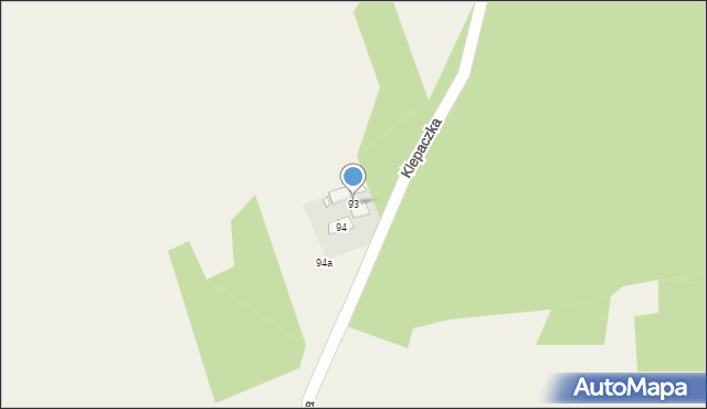 Klepaczka, Klepaczka, 93, mapa Klepaczka