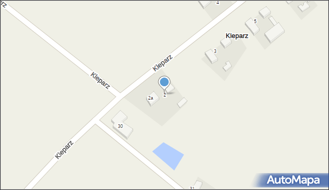 Kleparz, Kleparz, 2, mapa Kleparz