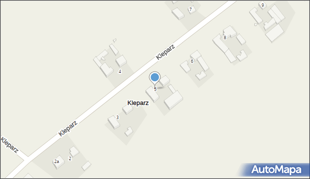 Kleparz, Kleparz, 5, mapa Kleparz