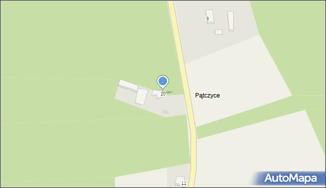 Klesno, Klesno, 10, mapa Klesno