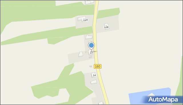 Klesno, Klesno, 13, mapa Klesno