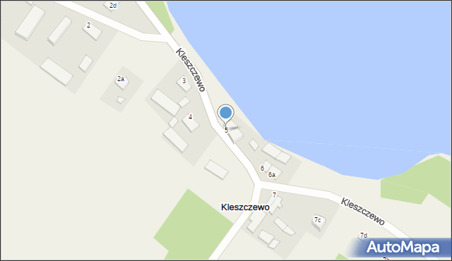 Kleszczewo, Kleszczewo, 5, mapa Kleszczewo