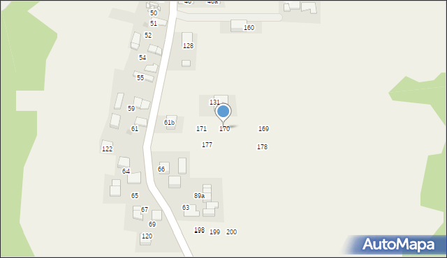 Kleszczów, Kleszczów, 170, mapa Kleszczów