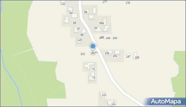 Kleszczów, Kleszczów, 201, mapa Kleszczów