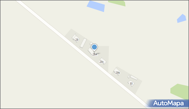 Kleszczyna, Kleszczyna, 29A, mapa Kleszczyna