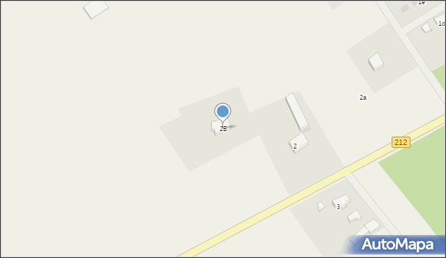 Kleszczyniec, Kleszczyniec, 2B, mapa Kleszczyniec