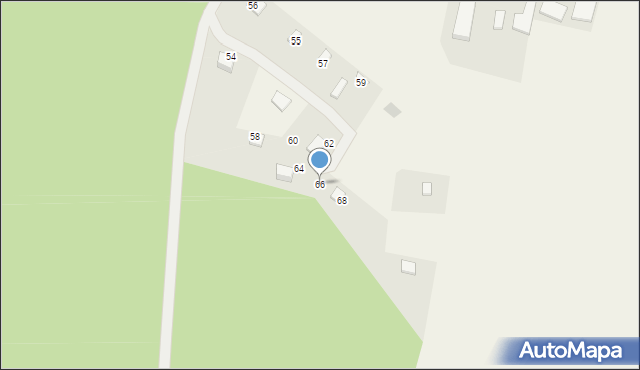 Kleszczyniec, Kleszczyniec, 66, mapa Kleszczyniec