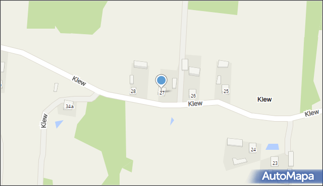 Klew, Klew, 27, mapa Klew