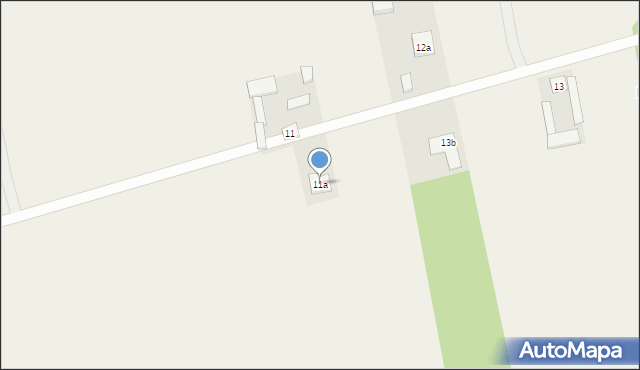 Klew-Kolonia, Klew-Kolonia, 11a, mapa Klew-Kolonia