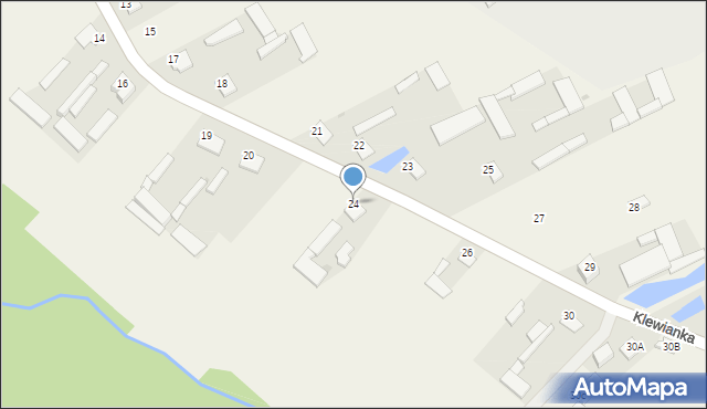 Klewianka, Klewianka, 24, mapa Klewianka
