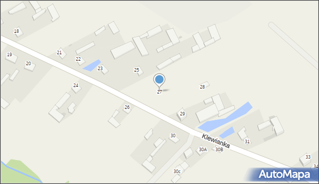 Klewianka, Klewianka, 27, mapa Klewianka