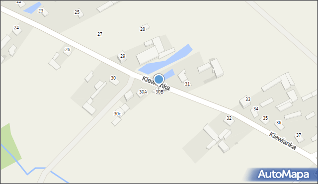 Klewianka, Klewianka, 30B, mapa Klewianka
