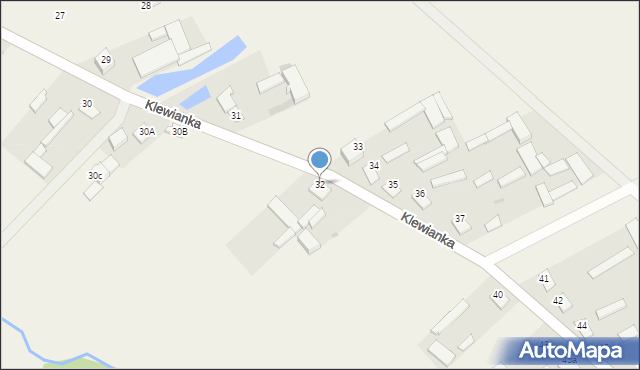 Klewianka, Klewianka, 32, mapa Klewianka