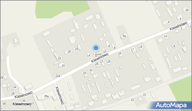 Klewinowo, Klewinowo, 12, mapa Klewinowo