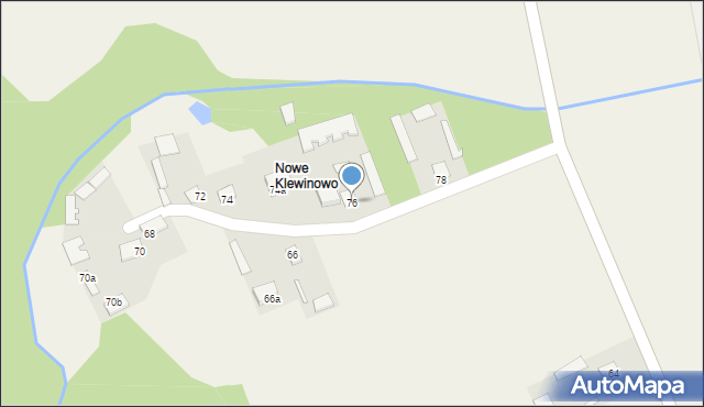 Klewinowo, Klewinowo, 76, mapa Klewinowo