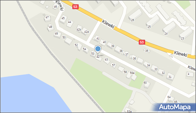 Klewki, Klewki, 42, mapa Klewki