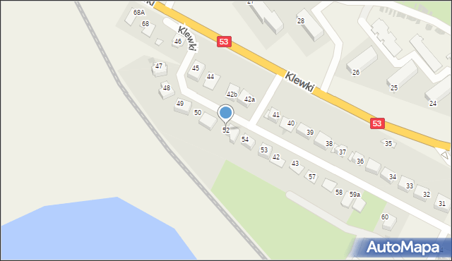 Klewki, Klewki, 52, mapa Klewki