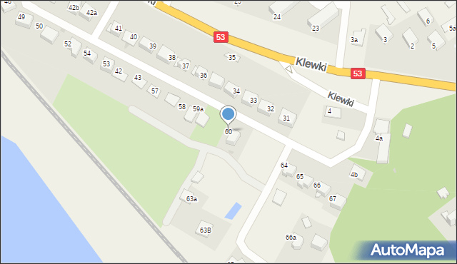 Klewki, Klewki, 60, mapa Klewki
