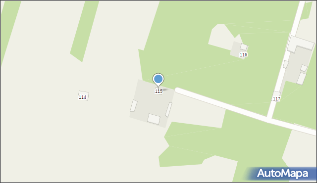 Klichy, Klichy, 115, mapa Klichy