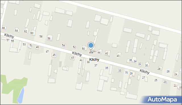 Klichy, Klichy, 46a, mapa Klichy