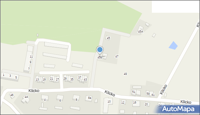 Klicko, Klicko, 45b, mapa Klicko