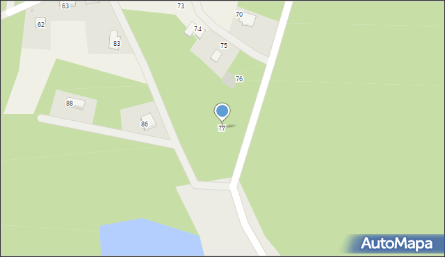 Kliczków, Kliczków, 77, mapa Kliczków