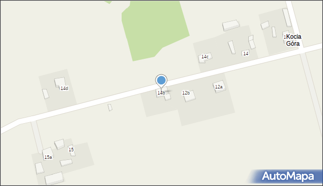 Kliczków-Kolonia, Kliczków-Kolonia, 14b, mapa Kliczków-Kolonia