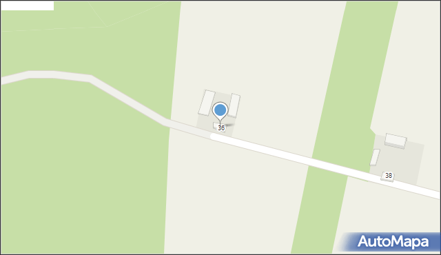 Kliczków-Kolonia, Kliczków-Kolonia, 36, mapa Kliczków-Kolonia