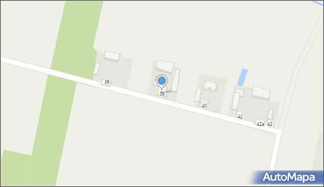 Kliczków-Kolonia, Kliczków-Kolonia, 39, mapa Kliczków-Kolonia