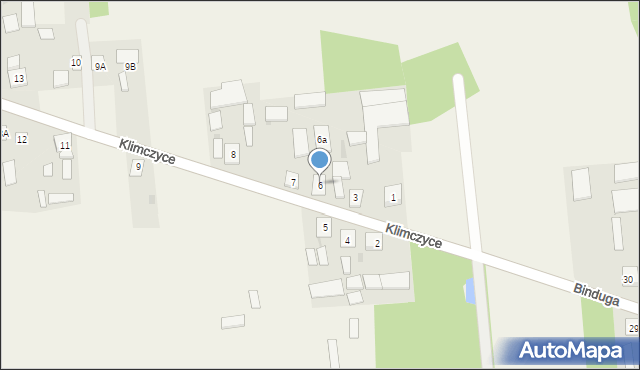 Klimczyce, Klimczyce, 6, mapa Klimczyce