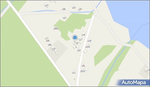 Klimkówka, Klimkówka, 143b, mapa Klimkówka