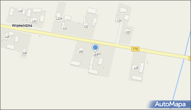 Klimontów, Klimontów, 123, mapa Klimontów